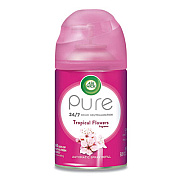 Air Wick Freshmatic Ultra Automatic Pure Refill, Tropical Flowers, 5.89 oz Aerosol Spray, 6/Carton (97053)
