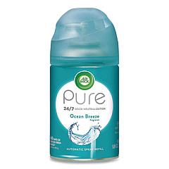 Air Wick Freshmatic Ultra Automatic Pure Refill, Ocean Breeze, 5.89 oz Aerosol Spray (98000EA)