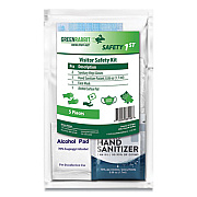 Green Rabbit Safety 1st Visitor Safety PPE Kit, 1 Person, 5 Pieces, Sealed Bag, 12/Box, Delivered in 1-4 Business Days (60000203)
