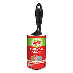 Scotch-Brite Lint Roller, Heavy-Duty Handle, 60 Sheets/Roller (836RS60)