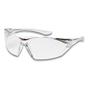 Bouton Bullseye Rimless Safety Glasses, Anti-Fog, Anti-Scratch, Clear Lens, Clear Frame (250310020)