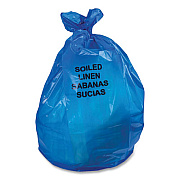 Coastwide Professional Biohazard Can Liners, 45 gal, 1.3 mil, 37" x 50", Blue, 150/Carton (394096)