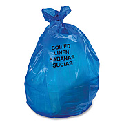 Coastwide Professional Biohazard Can Liners, 30 gal, 1.3 mil, 30" x 43", Blue, 200/Carton (409921)