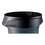 Coastwide Professional AccuFit Linear Low-Density Can Liners, 23 gal, 0.9 mil, 28" x 45", Black, 200/Carton (477567)