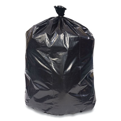 Coastwide Professional Linear Low-Density Can Liners, 60 gal, 0.95 mil, 38" x 58", Black, 100/Carton (814869)