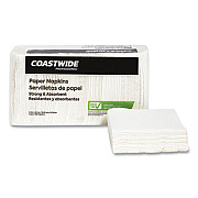 Coastwide Professional 887844 Eco-ID Recycled Luncheon Napkins