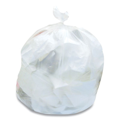 Coastwide Professional High-Density Can Liners, 30 gal, 16 mic, 30" x 37", Natural, 250/Carton (847250)
