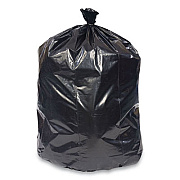 Coastwide Professional Linear Low-Density Can Liners, 45 gal, 1.5 mil, 40" x 48", Black, 50/Carton (847304)