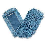 Coastwide Professional Looped-End Dust Mop Head, Cotton, 36 x 5, Blue (24418773)