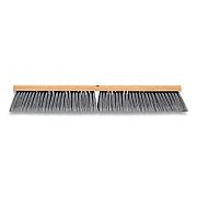 Coastwide Professional Polypropylene Push Broom Head, Gray Bristles, 24" Brush (24420778)