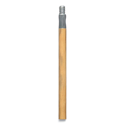 Coastwide Professional Push Broom Handle with Metal Thread, Wood, 60" Handle, Natural (24420789)