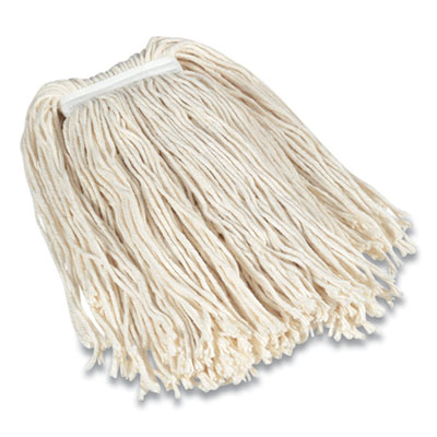 Coastwide Professional Cut-End Wet Mop Head, Cotton, #32, 1" Headband, White (24420790)