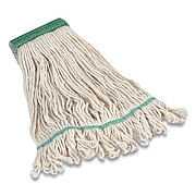 Coastwide Professional Looped-End Wet Mop Head, Cotton, Medium, 5" Headband, White (24421268)