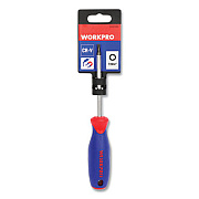 Workpro Straight-Handle Cushion-Grip Screwdriver, T25 TORX Tip, 4" Shaft (W021050WE)