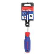 Workpro Straight-Handle Cushion-Grip Screwdriver, T30 TORX Tip, 4" Shaft (W021051WE)