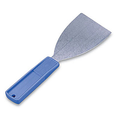 Impact PUTTY KNIFE, 3"W BLADE, STAINLESS STEEL/POLYPROPYLENE, BLUE (749469)