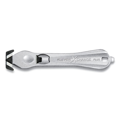 Klever XChange PLUS TWO-SIDED MAGNESIUM HANDLE SAFETY CUTTER, 6.5" BLADE (24358024)