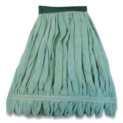 O'Dell ECHOFIBER MICROFIBER LOOP MOP, SPLIT MICROFIBER, MEDIUM, 1.5" HEADBAND, GREEN (731426)
