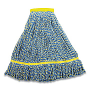 O'Dell MFSM Series Mop Head, Rayon/Synthetic Microfiber Blend, 14 oz, 5" Headband, Blue (MFSM14)