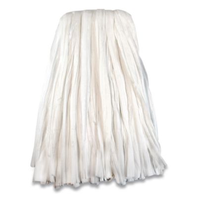 O'Dell EDGE NON-WOVEN WET MOP HEAD, RAYON, #16, 1.5" HEADBAND, WHITE (733148)