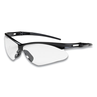 Bouton Anser Optical Safety Glasses, Black Half Frame, Clear Dual Anti-Fog Lens (250AN10111)
