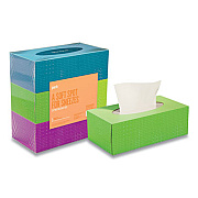 Perk Ultra Soft Standard Facial Tissue, 2-Ply, 7.9 x 8.6, White, 160 Sheets/Box, 3 Boxes/Pack (24405544)