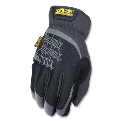 Mechanix Wear FastFit Work Gloves, Medium, Black, Pair (MFF05009)