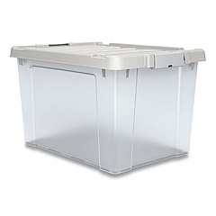 TRU RED 24420688 Latch Lid Storage Bin