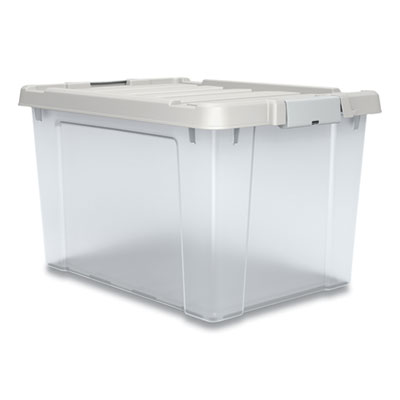 TRU RED 24420688 Latch Lid Storage Bin