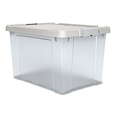 TRU RED 24420692 Latch Lid Storage Bin