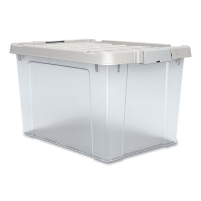 TRU RED 24420692 Latch Lid Storage Bin