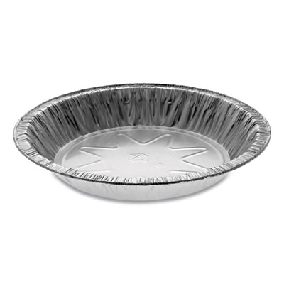 Pactiv Evergreen Aluminum Pie Pans, Extra Deep, 7.13" Diameter x 1.19"h, 400/Carton (25835Y)