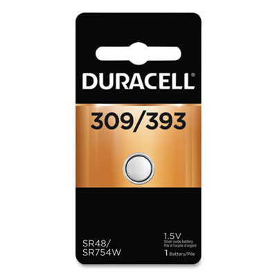 Duracell Button Cell Battery, 309/393, 1.5 V (D309393)
