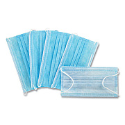 GN1 MM005 DISPOSABLE GENERAL USE MASK, BLUE, 2,000/CARTON