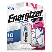 Energizer Ultimate Lithium 9V Batteries (L522BP)