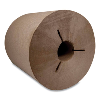Morcon Tissue Morsoft Controlled Towels, Y-Notch, 1-Ply, 8" x 800 ft, Kraft, 6 Rolls/Carton (400RY)