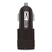 Altec Lansing Dual USB Car Charger, Black (AL9075)