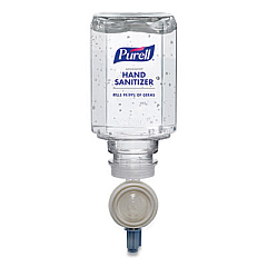 PURELL Advanced Instant Gel Hand Sanitizer, 450 mL Refill, Clean Scent, 6/Carton (145006)