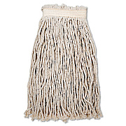 AbilityOne 7920001415547, SKILCRAFT, Cut-End Wet Mop Head, 8-Ply, 24 oz, Natural