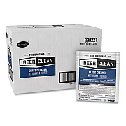Diversey Beer Clean Glass Cleaner, Powder, 0.5 oz. Packet, 100/Carton (990221)