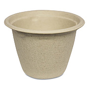 World Centric Fiber Cups, 4 oz, 2.9" Diameter x 2.1"h, Natural, 1,000/Carton (CUSCU4)
