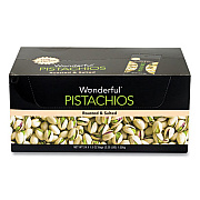 Wonderful Roasted and Salted Pistachios, 1.5 oz Bag, 24/Pack (22000784)