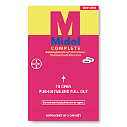 Midol Complete Menstrual Caplets, Two-Pack, 30 Packs/Box (BXMD30)