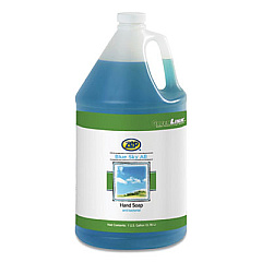Zep Blue Sky AB Antibacterial Foam Hand Soap Refill, Clean Open Air Scent, 1 gal, 4/Carton (332124)