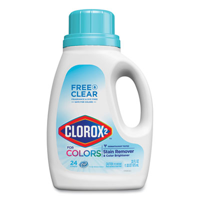 Clorox 2 STAIN REMOVER AND COLOR BOOSTER, UNSCENTED, 33 OZ BOTTLE, 6/CARTON (30046CT)