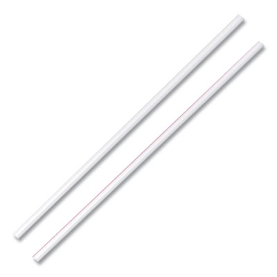 Dixie 2754637 Unwrapped Hollow Stir-Straws