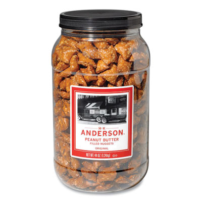 HK Anderson 731846 Peanut Butter Filled Pretzel Nuggets