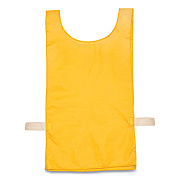 Champion Sports Heavyweight Pinnies, Nylon, One Size, Gold, 12/Box (NP1GD)