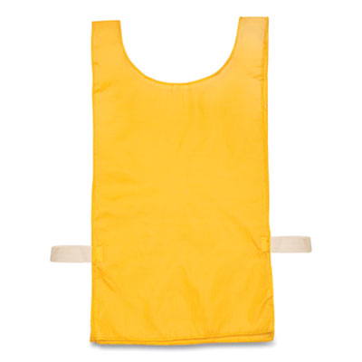 Champion Sports Heavyweight Pinnies, Nylon, One Size, Gold, 12/Box (NP1GD)