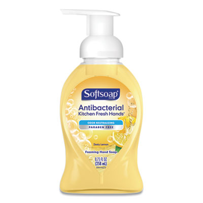 Softsoap SENSORIAL FOAMING HAND SOAP, ZESTY LEMON, 8.75 OZ PUMP BOTTLE (96986EA)